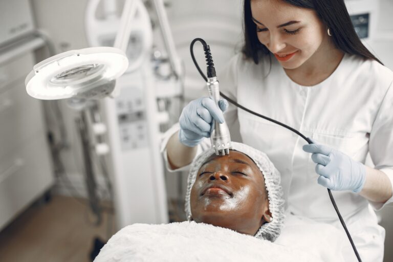 estheticians working in spa