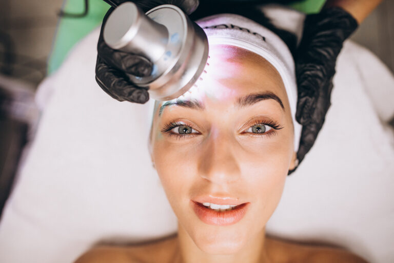 Esthetician services at studio